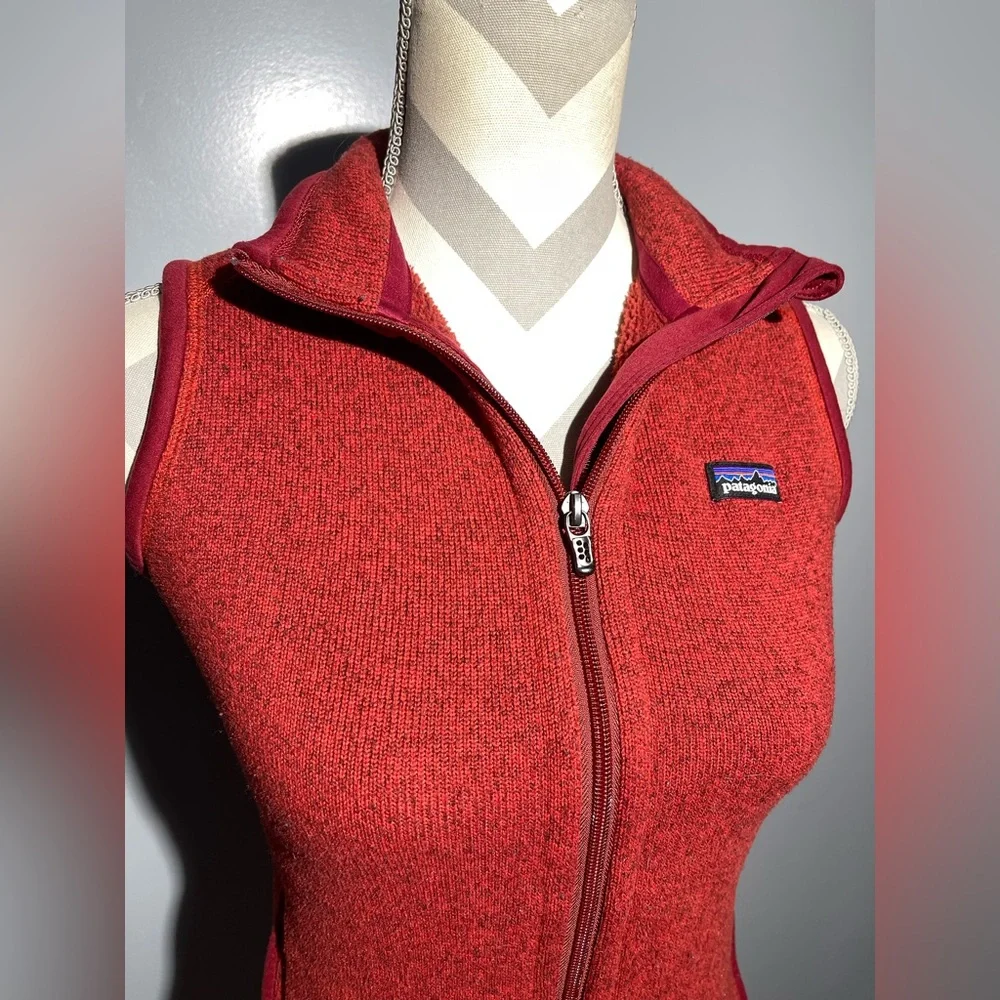 Patagonia Brick Red‎ Fleece Vest